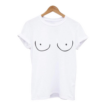 Load image into Gallery viewer, B00BIE Tee Breast T-Shirt. Available in 2 Colours