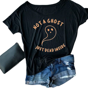 Not a Ghost Glow in the Dark Tshirt